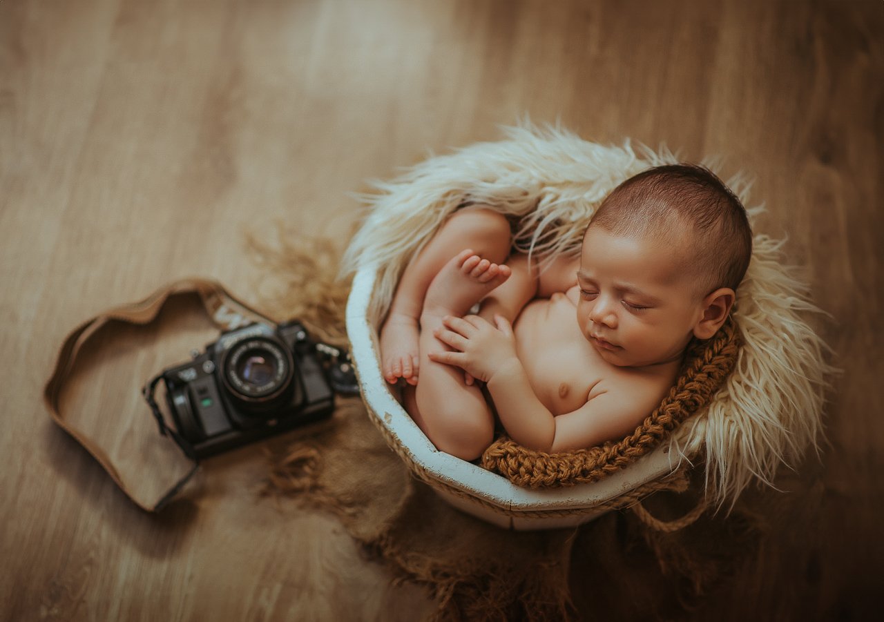 Old Newborn – ensaio de bebês após os primeiros 30 dias de vida – por Aline Fontes